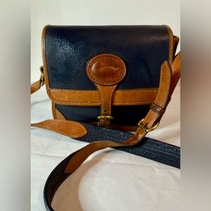 Dooney & Bourke All-Weather Leather Bag in Brown and Gray